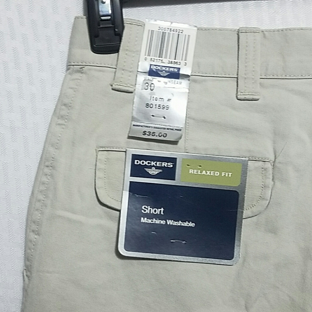 Mens Docker Shorts Size 30 NWT - Picture 3 of 6